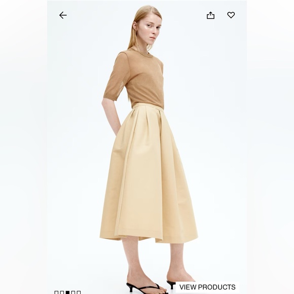 H&M CIRCLE SKIRT SiZE 8 NWT - Picture 3 of 5